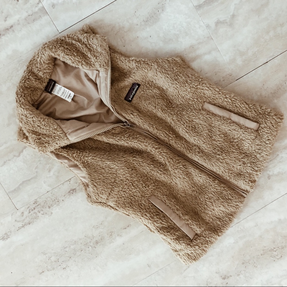 Patagonia furry vest